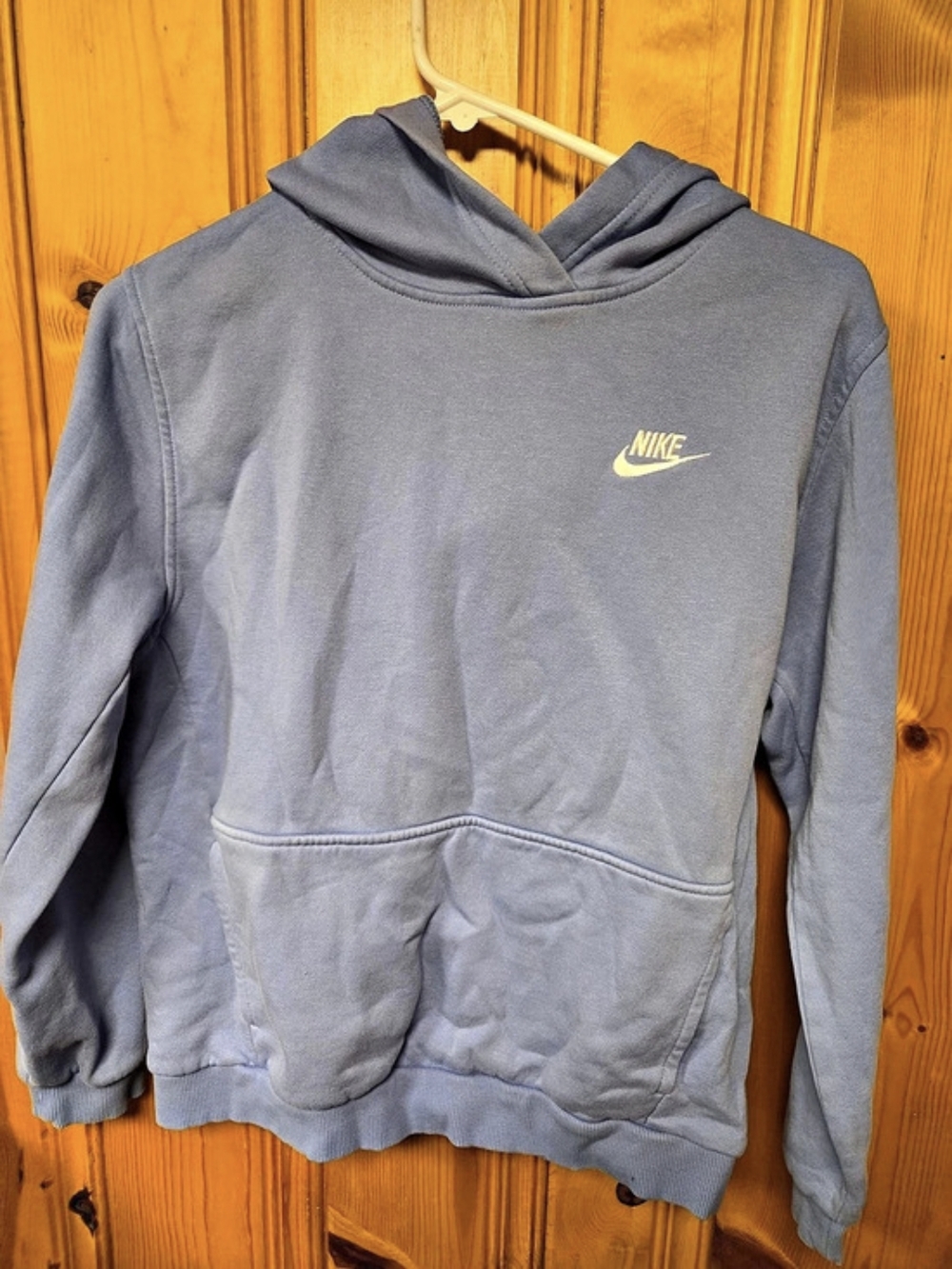 Nike Sportswear Club Fleece Pullover Hoodie Blue XL